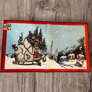 The Grinch in Whoville Christmas Accent Rug
